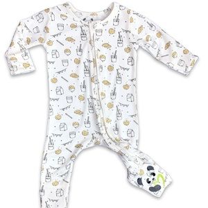 Bellabu Bear Bamboo Convertible Footie